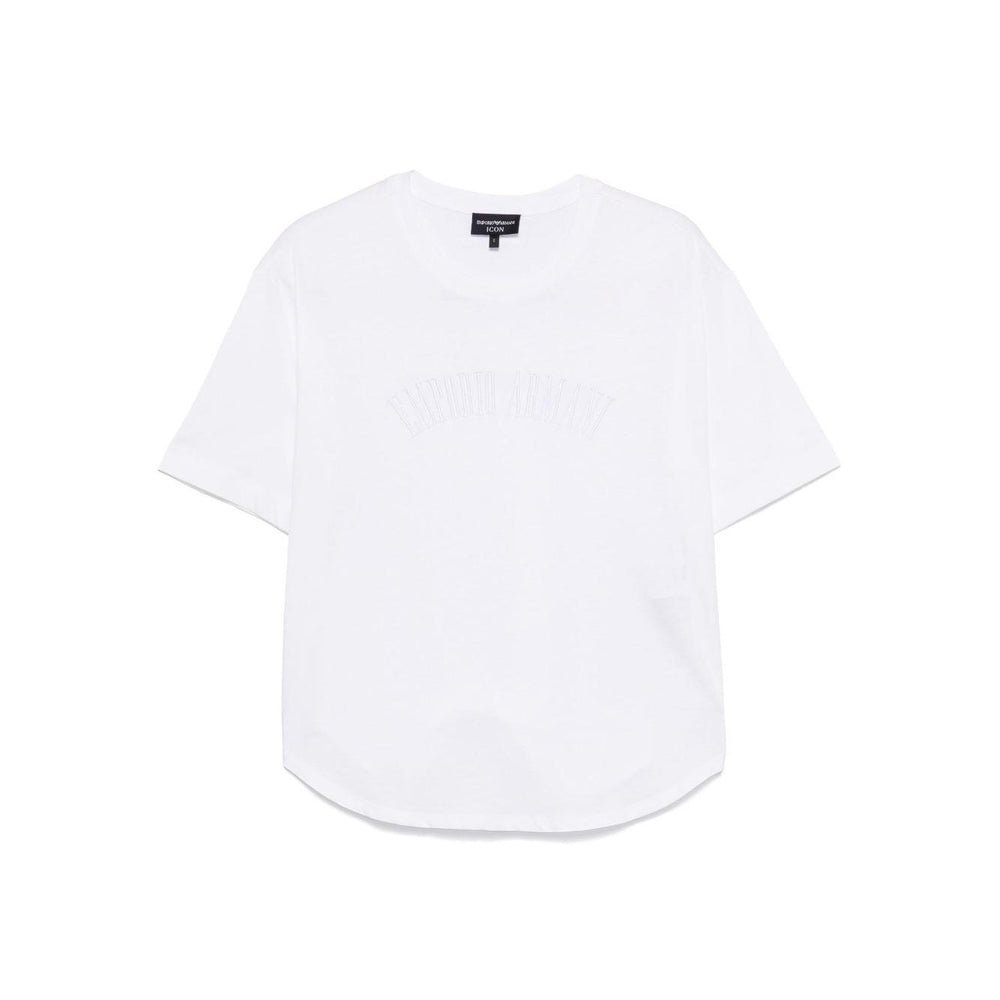 Emporio Armani logo print T-shirt EW001132AF13318U0002-P25
