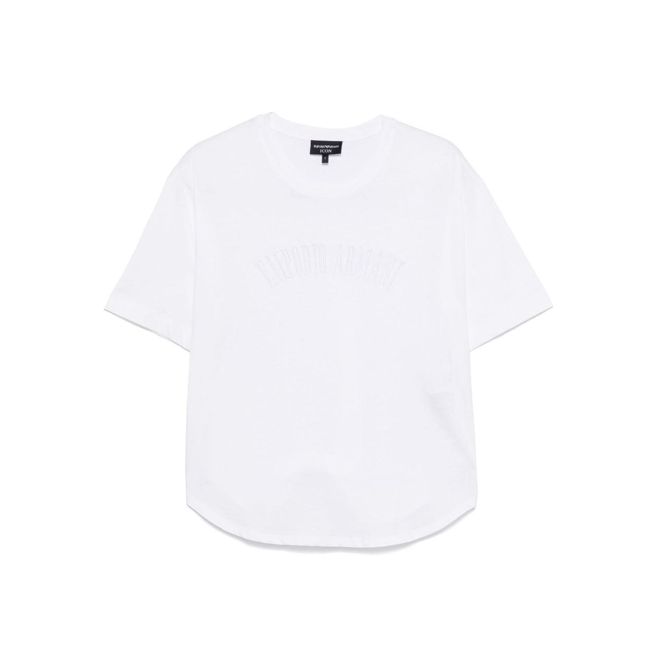 Emporio Armani logo print T-shirt EW001132AF13318U0002-P25