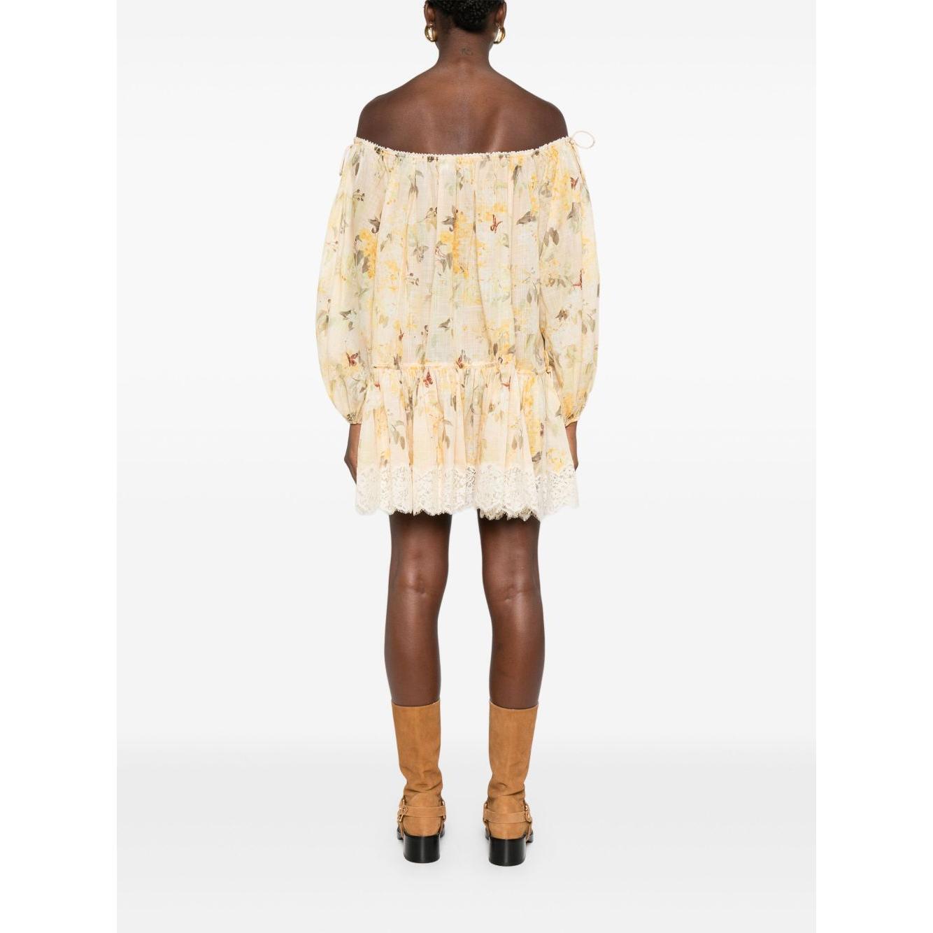 Zimmermann Dresses Yellow 3214DSS255YLWBOTFLO-AI25