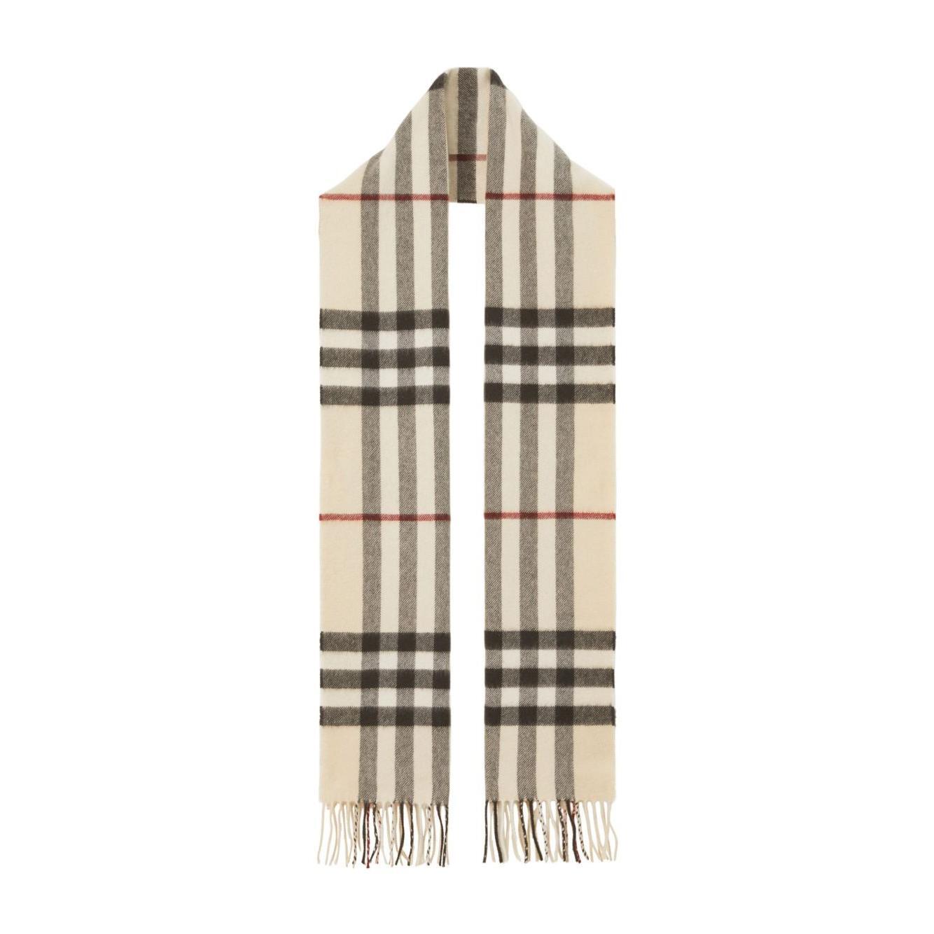 Burberry Check cashmere scarf 8077884A1450-AI25