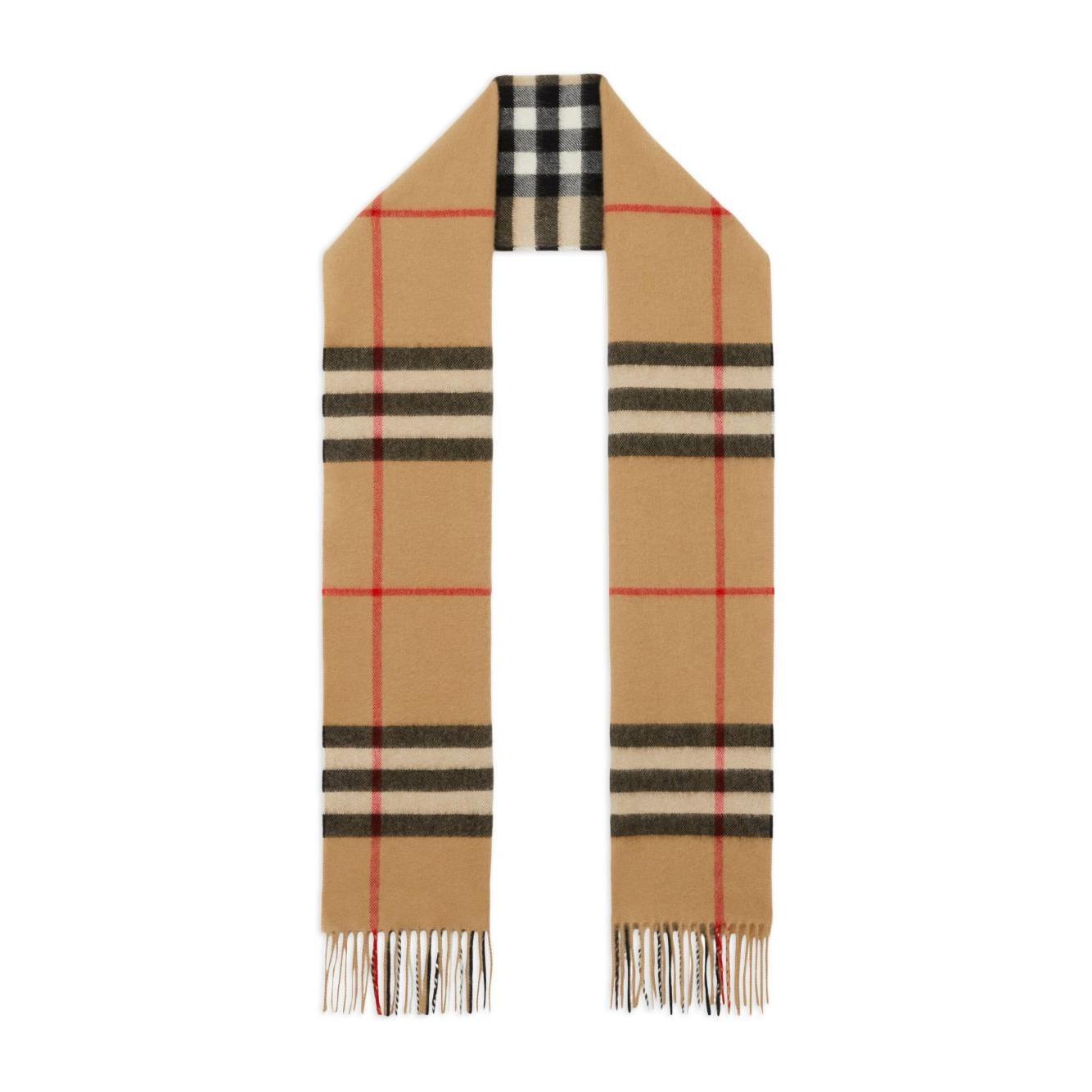 Burberry Check cashmere scarf 8076576DA7026-AI25