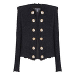 Balmain Edge-to-edge tweed jacket FF1SM508XC670PA-AI25
