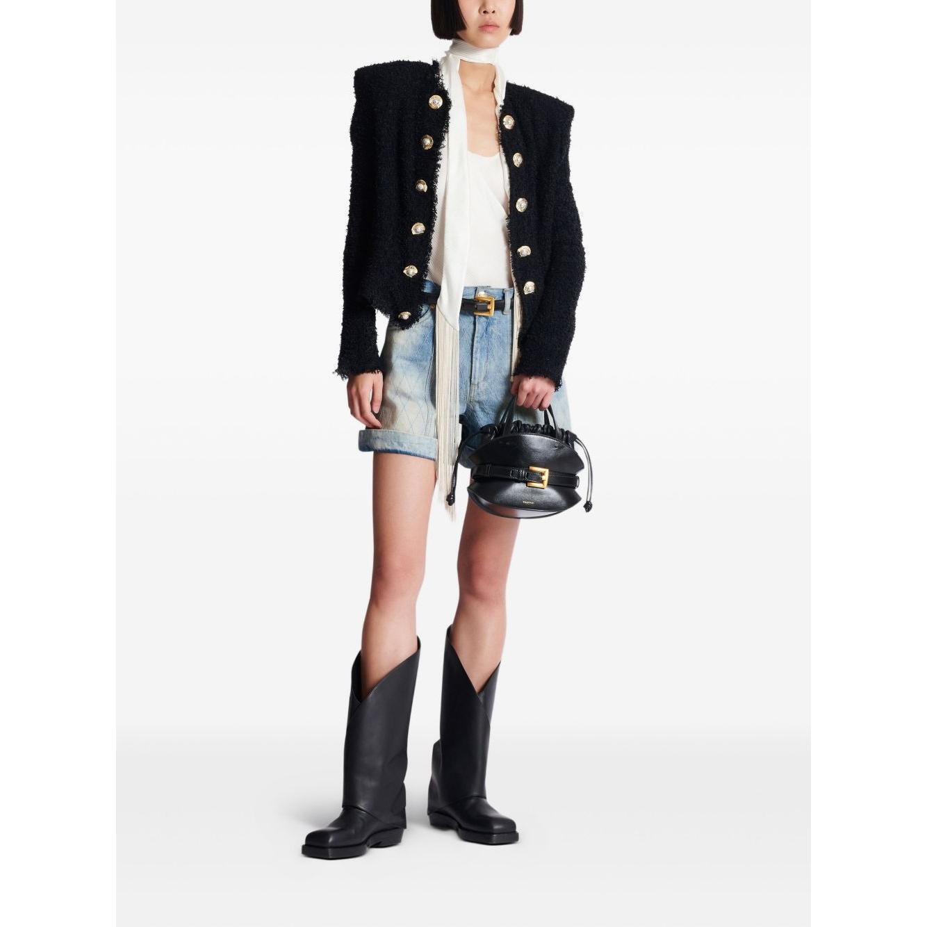 Balmain Edge-to-edge tweed jacket FF1SM508XC670PA-AI25