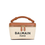 Balmain B-Army canvas vanity case DN1BG921TCFEGEM-AI25