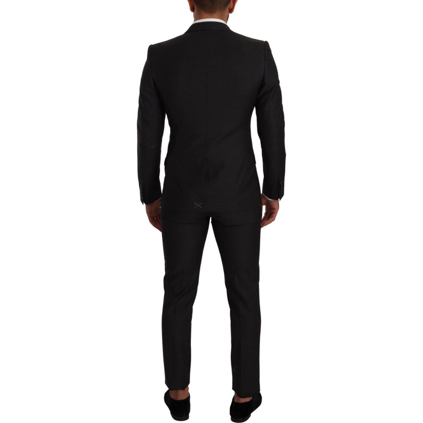 Dolce & Gabbana Black MARTINI Single Breasted 2 Piece Suit KOS1782#