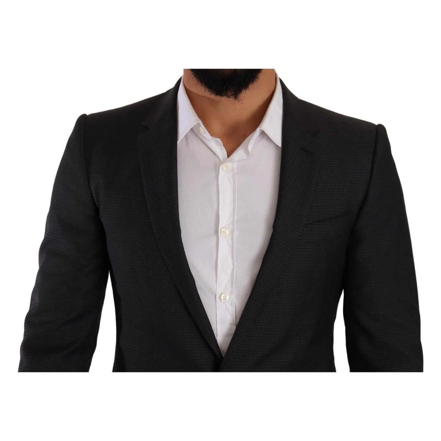 Dolce & Gabbana Black MARTINI Single Breasted 2 Piece Suit KOS1782#