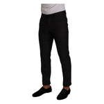 Dolce & Gabbana Gray Check Wool Formal Trouser Dress Pants PAN72315 - 48