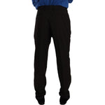Dolce & Gabbana Brown Wool Skinny Formal Dress Pants PAN72945 60,00 - 54