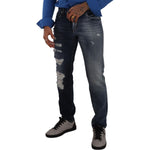 Dolce & Gabbana Blue Cotton Regular Denim Trousers Jeans PAN72884 - 48