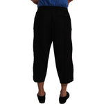 Dolce & Gabbana Black Cotton Torero Sweatpants Shorts Pants PAN72912- 52