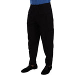 Dolce & Gabbana Black Cotton Stretch Tapered Cargo Pants PAN72873 - 48