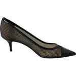 Jimmy Choo Chic Patent Mesh Pointed Pumps 194611107705