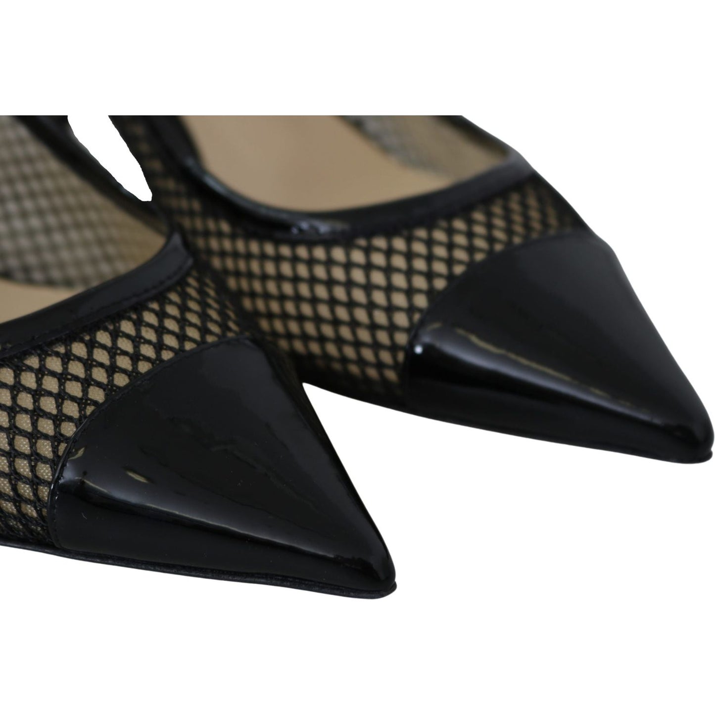 Jimmy Choo Chic Patent Mesh Pointed Pumps 194611107705