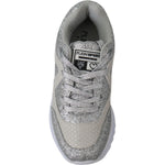 Plein Sport Chic Silver Runner Jasmines Sneakers 4059623083170