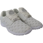 Plein Sport Sleek White Runner Beth Sport Sneakers 4059623086195