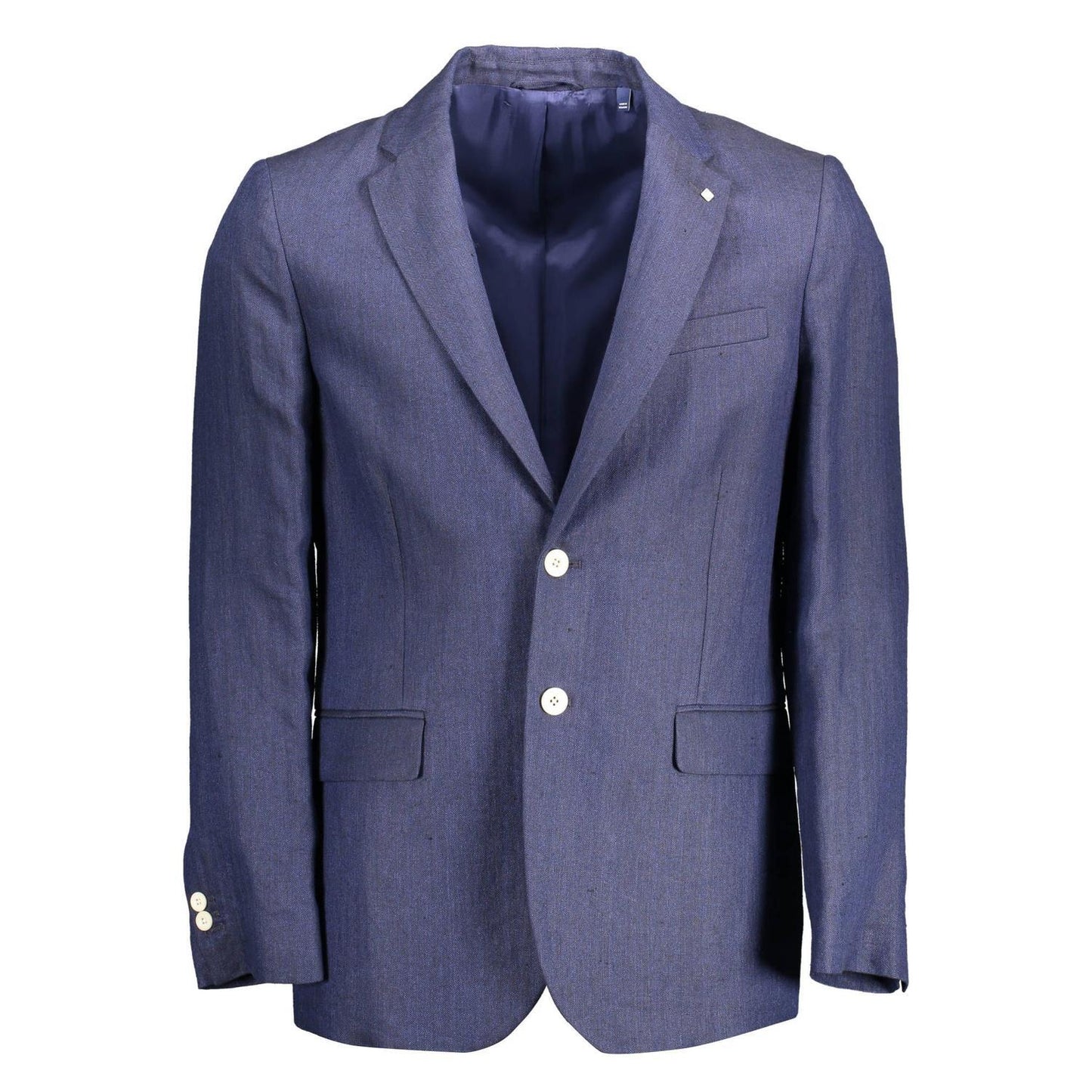 Gant Elegant Blue Linen Classic Jacket GA2016164-XL-FBB-80