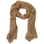 GF Ferre Brown Neck Wrap Winter Shawl Foulard Scarf MS1638