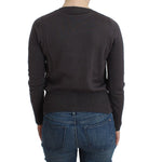 John Galliano Purple Wool Sequined Cardigan Knit Sweater SIG11968- S
