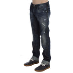 Acht Blue Cotton Regular Straight Fit Jeans SIG30482-1
