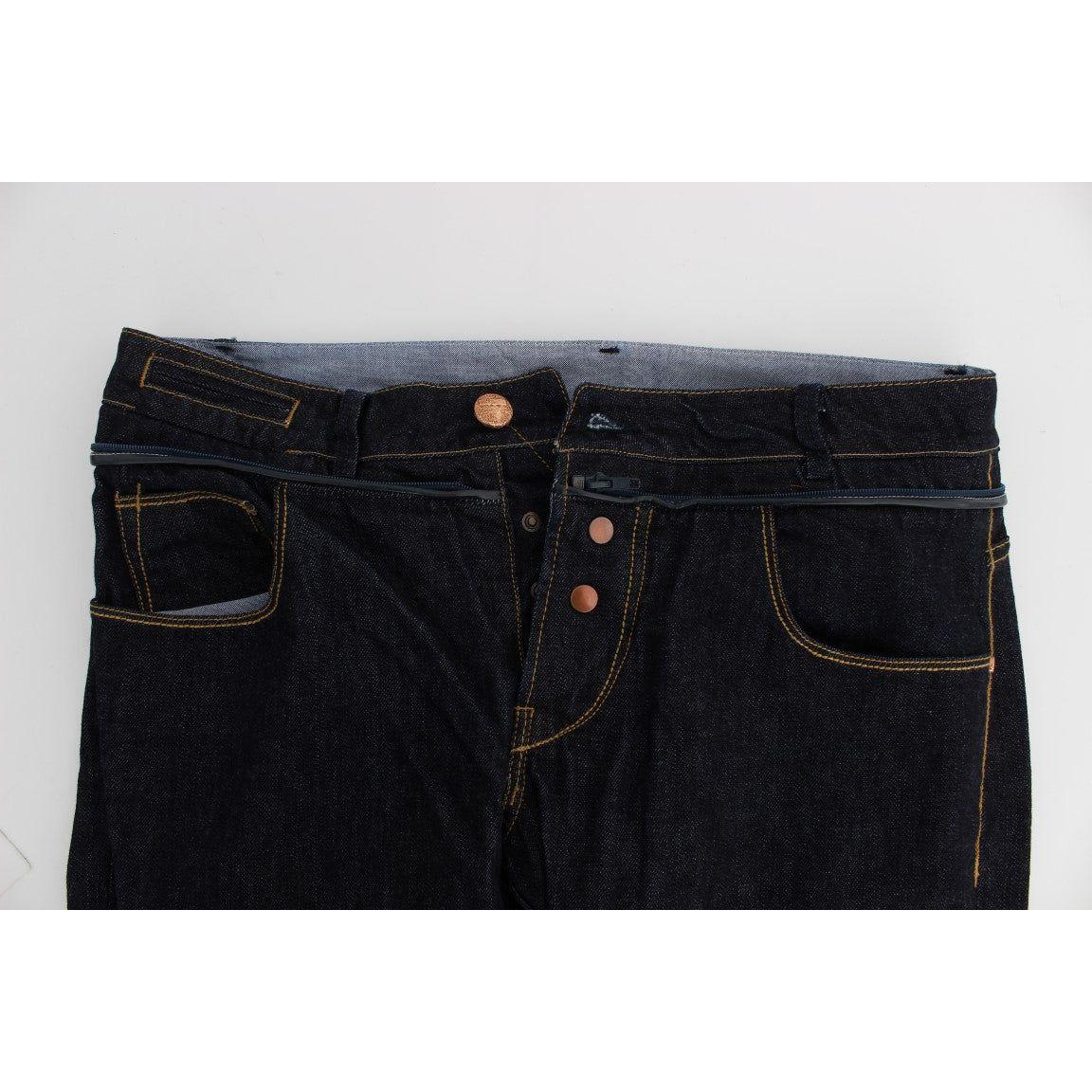 Acht Blue Cotton Regular Straight Fit Jeans SIG30483-1
