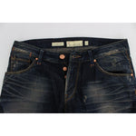 Acht Blue Wash Straight Fit Low Waist Jeans SIG30532-1