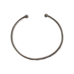 Nialaya Gray Rhodium 925 Silver Bangle Bracelet LN343-2