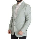 Dolce & Gabbana Green Cashmere Jacket Blazer Jacket JKT3398- 52