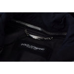 Dolce & Gabbana Black Polyester Hooded Blouson Coat Jacket JKT3339- 50