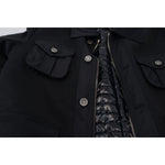 Dolce & Gabbana Black Wool Collared Full Zip Jacket JKT3356- 52