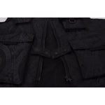 Dolce & Gabbana Black Nylon Full Zip Sleeveless Jacket JKT3361- 50