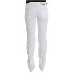 Costume National White Cotton Slim Fit Denim Bootcut Jeans SIG30112-4