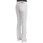Costume National White Cotton Slim Fit Denim Bootcut Jeans SIG30112-4