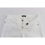 Costume National White Cotton Slim Fit Denim Bootcut Jeans SIG30112-4