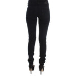 Costume National Black Cotton Slim Fit Denim Jeans SIG30115-1