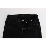 Costume National Black Cotton Slim Fit Denim Jeans SIG30116-1