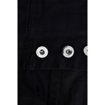 Costume National Black Cotton Slim Fit Cropped Jeans SIG30119-3