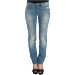 John Galliano Blue Wash Cotton Blend Slim Fit Jeans SIG30159-2