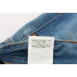 John Galliano Blue Wash Cotton Blend Slim Fit Jeans SIG30159-2