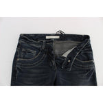 Ermanno Scervino Blue Cotton Blend Slim Fit Jeans SIG30417-1
