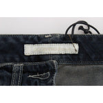 Ermanno Scervino Blue Cotton Blend Slim Fit Jeans SIG30417-1