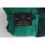 Dolce & Gabbana Green Leather Xiangao Fur Elbow Gloves LB128-1