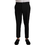 Dolce & Gabbana Black Polyester Formal 2 Piece MARTINI Suit KOS1996- 48