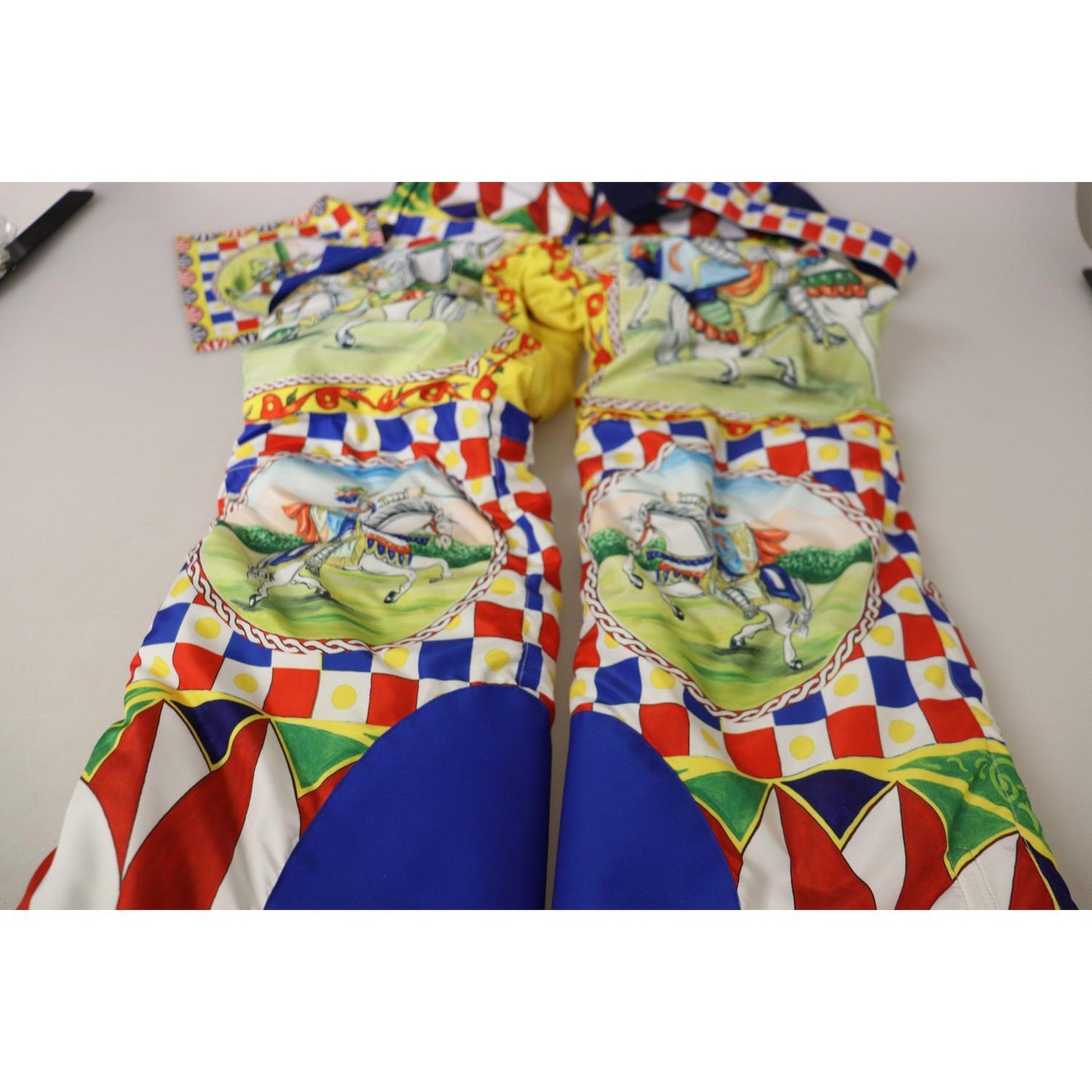 Dolce & Gabbana Multicolor Printed Snow Trouser Pants PAN73053 - 40