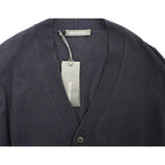 Ermanno Scervino Blue Wool Cashmere Cardigan Pullover Sweater SIG10106-4