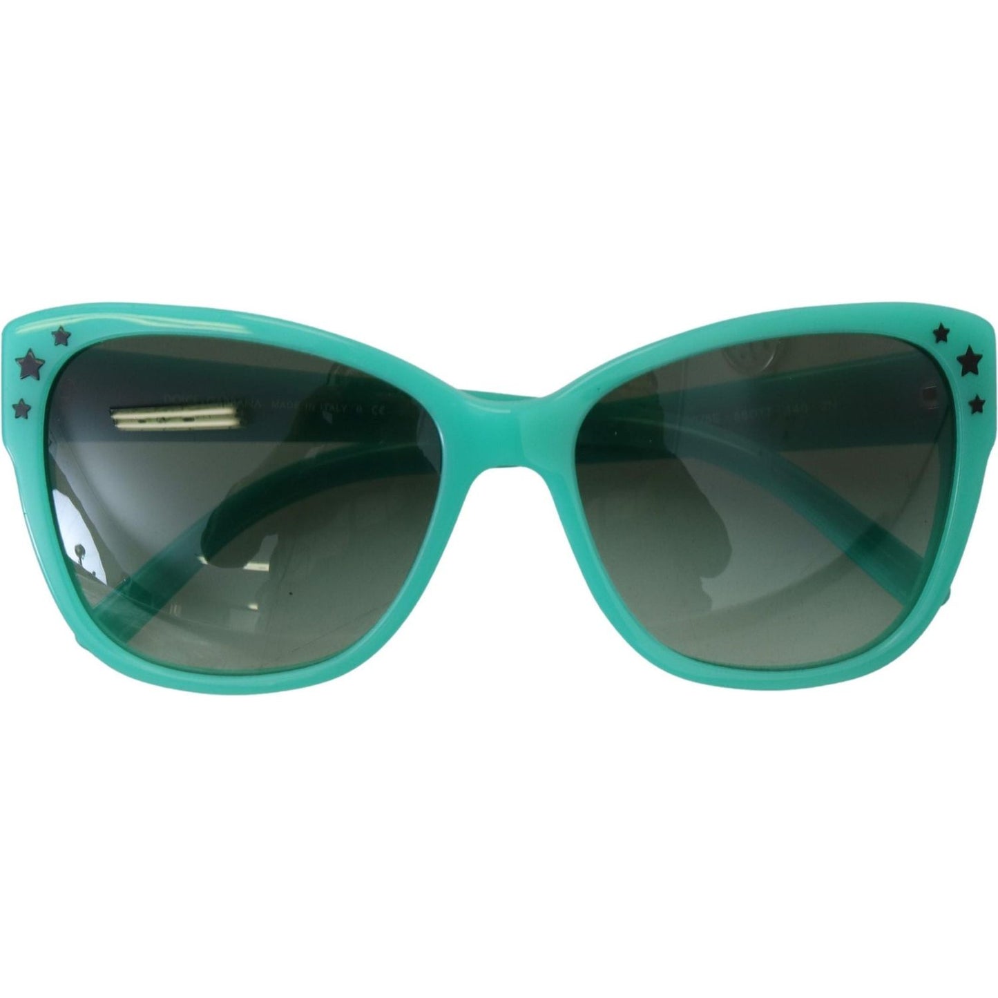 Dolce & Gabbana Green Stars Acetate Square Shades DG4124 Sunglasses GLA1163