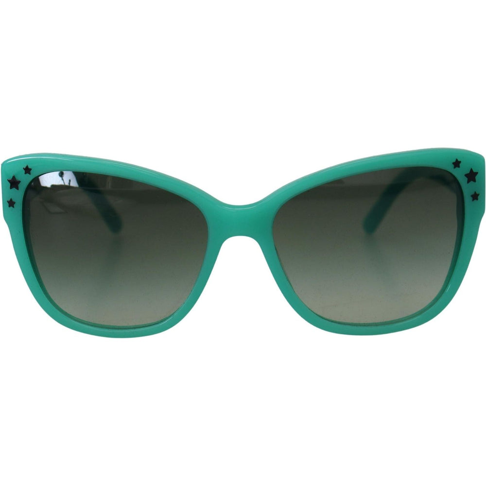 Dolce & Gabbana Green Stars Acetate Square Shades DG4124 Sunglasses GLA1163