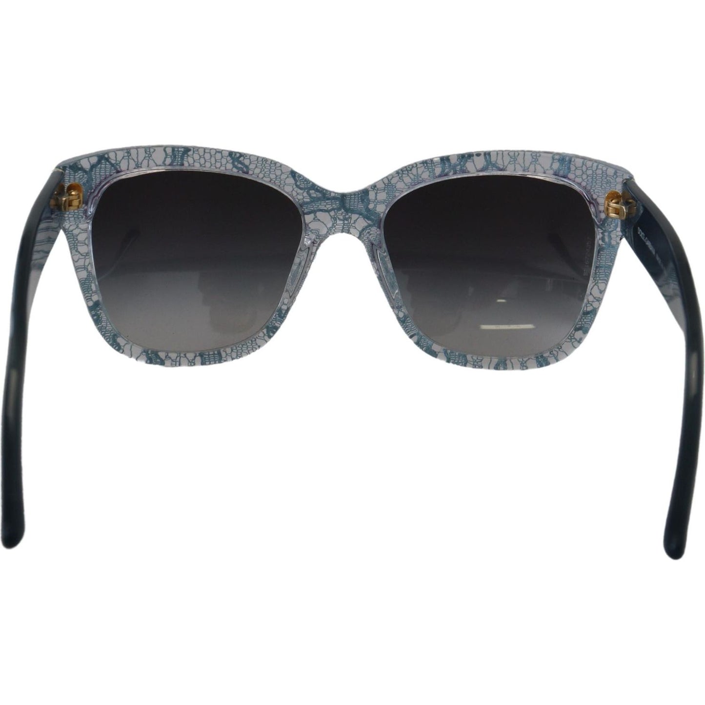 Dolce & Gabbana Blue Lace Acetate Rectangle Shades DG4226 Sunglasses GLA11556