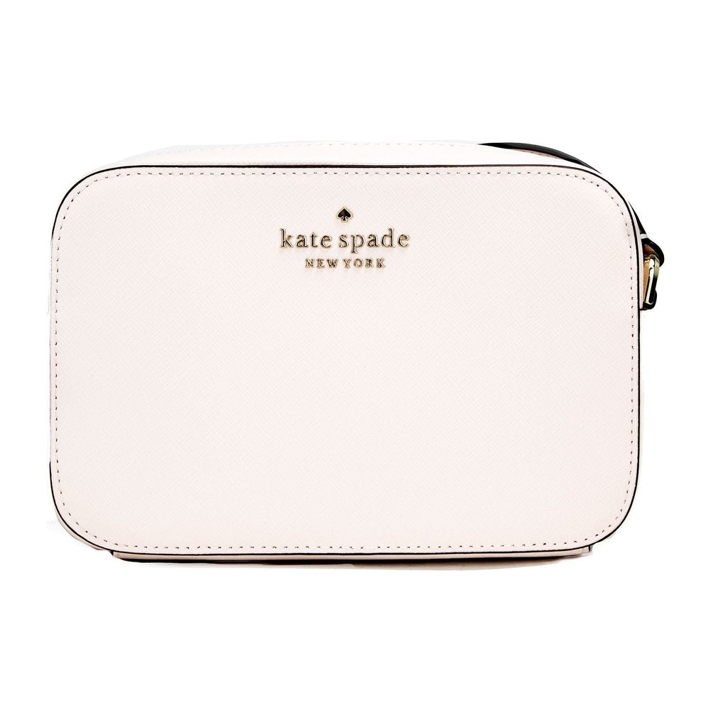 Kate Spade Staci Mini Light Rose Saffiano Leather Camera Bag Crossbody Handbag 15933