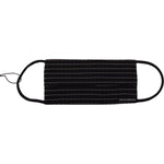 Dolce & Gabbana Black White Stripes Elastic Ear Strap One Size Face Mask SMY101003