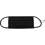 Dolce & Gabbana Black White Stripes Elastic Ear Strap One Size Face Mask SMY101003